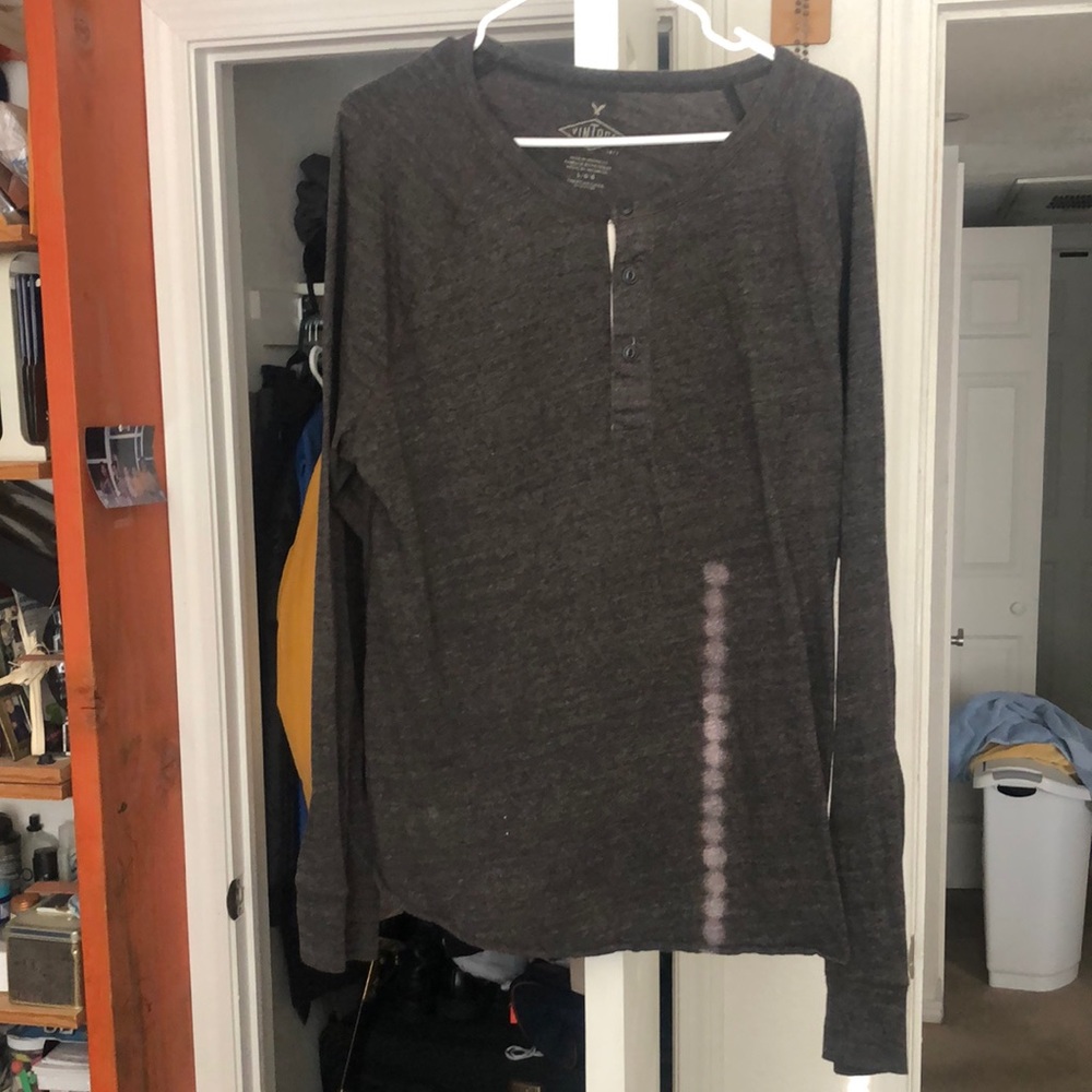 Brown Long Sleeve Shirt